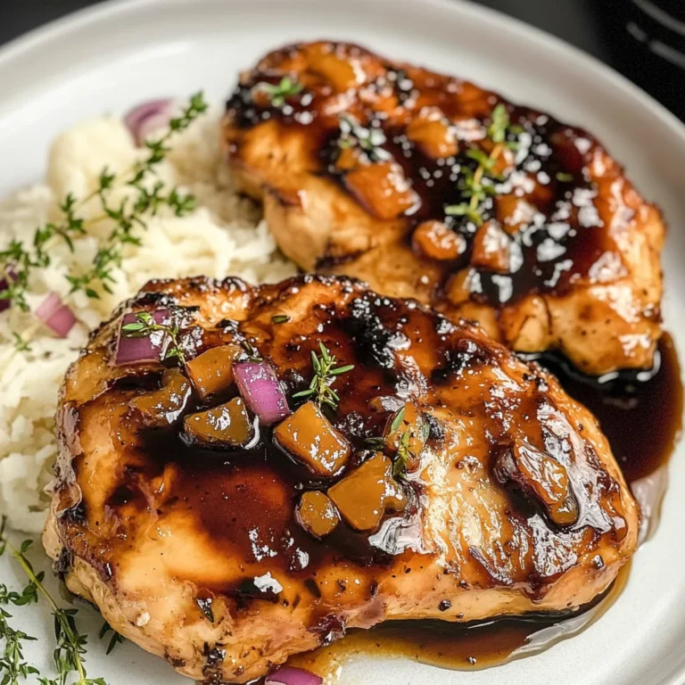 Apricot- Balsamic Chicken