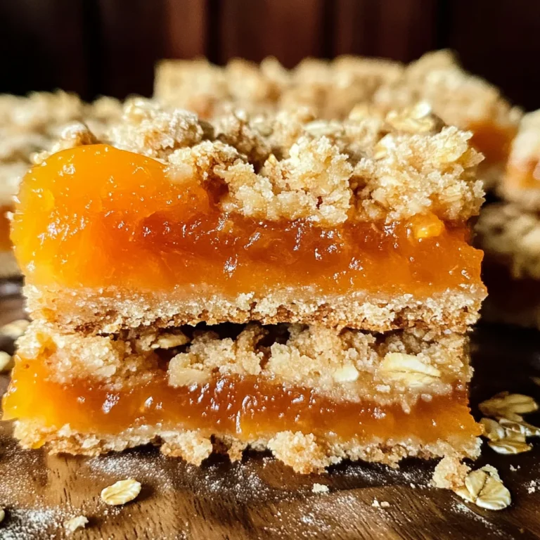 Apricot Oatmeal Bars