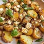 Baked Feta Potatoes