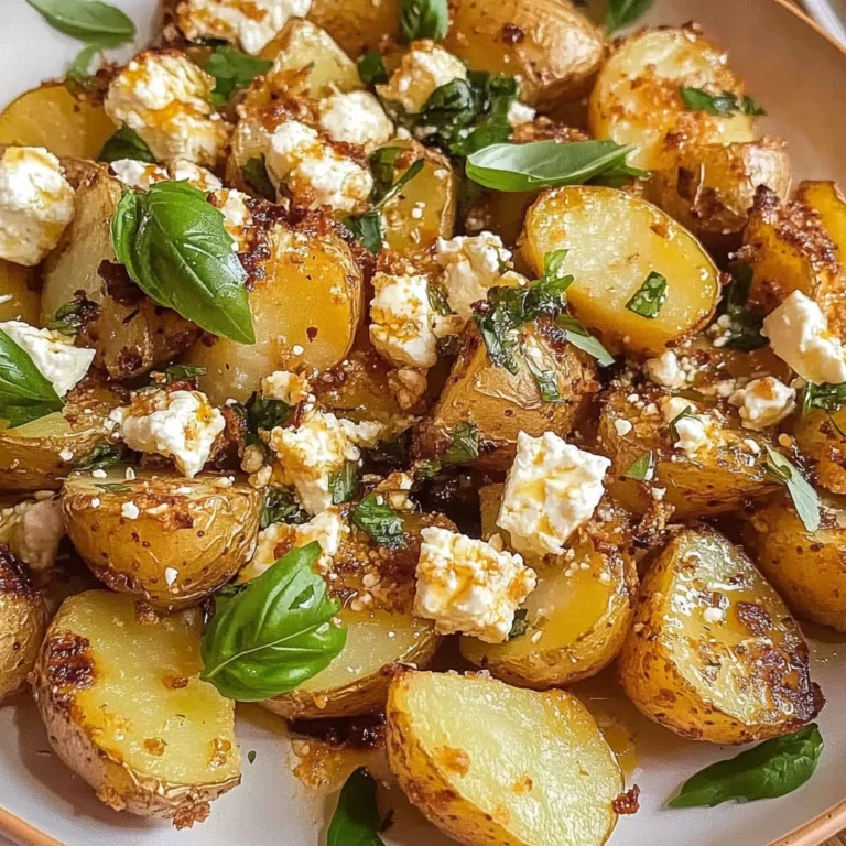 Baked Feta Potatoes