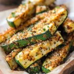 Baked Parmesan Zucchini Fries