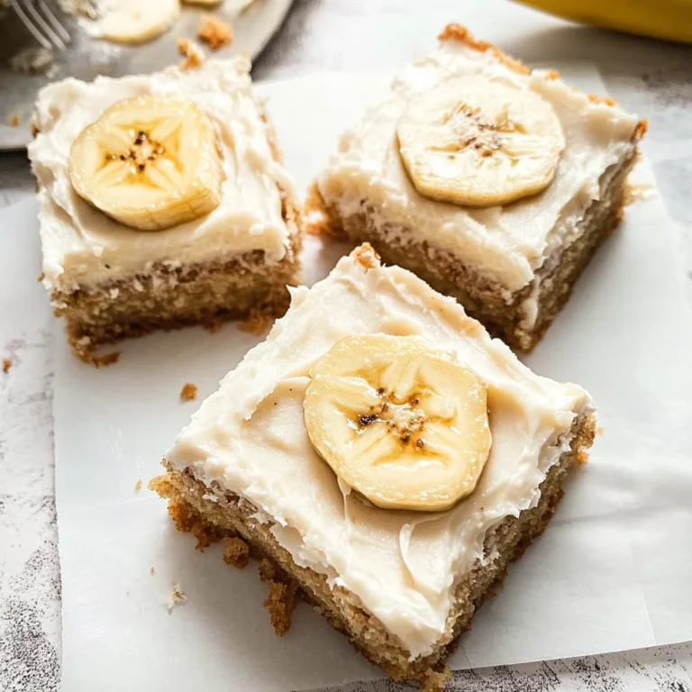 Banana Bars with Cream Cheese Frosting