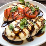 Caprese Grilled Chicken with Balsamic Reduction Recipe