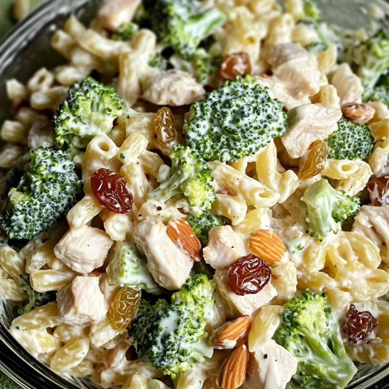 Chicken Broccoli Pasta Salad