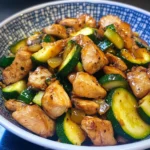 Chicken Zucchini Stir Fry