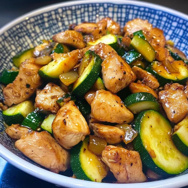 Chicken Zucchini Stir Fry