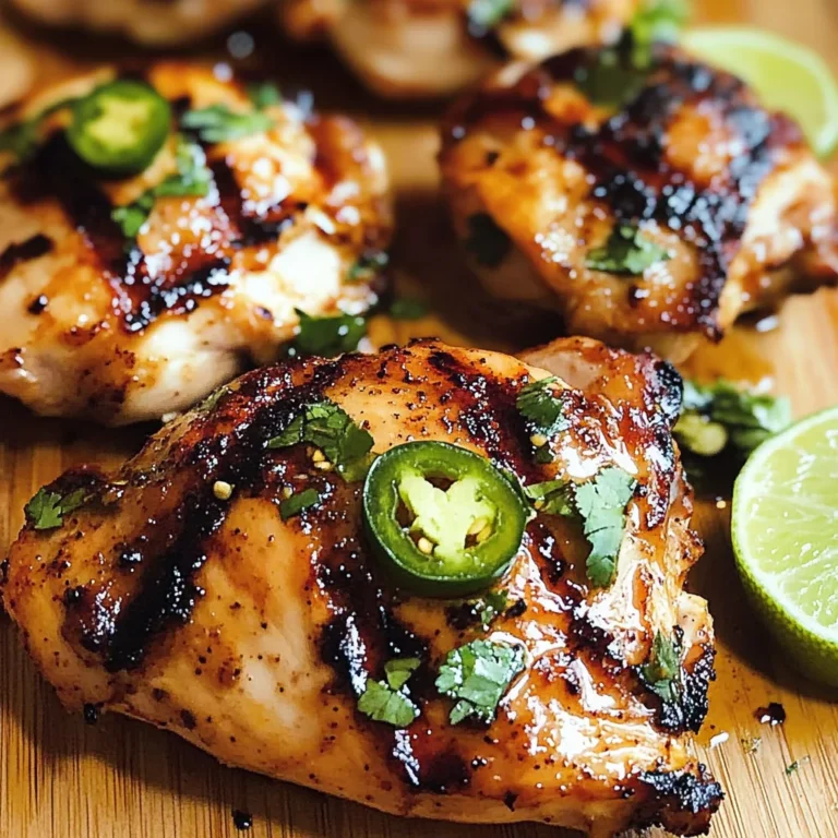 Chili Lime Grilled Chicken