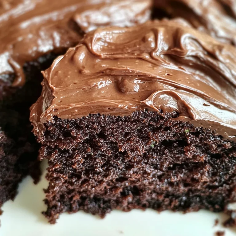 Chocolate Lover's Zucchini Cake