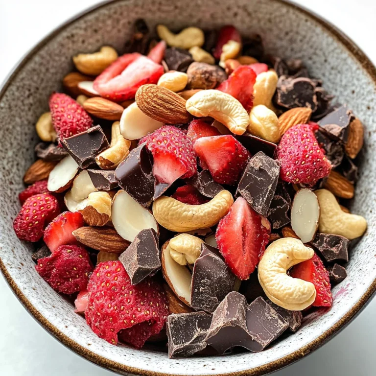 Dark Chocolate Trail Mix Recipe {Heart Healthy}