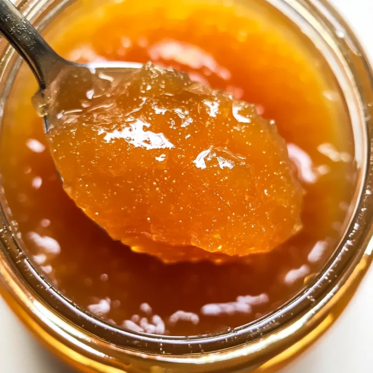 French Peach Jam Recipe