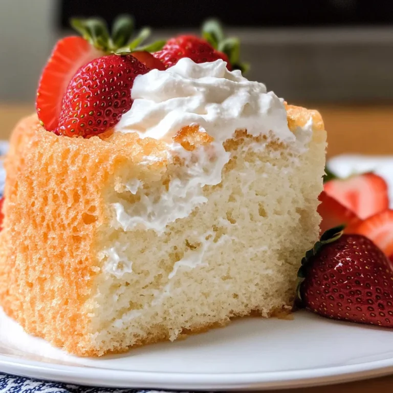 Homemade Angel Food Cake