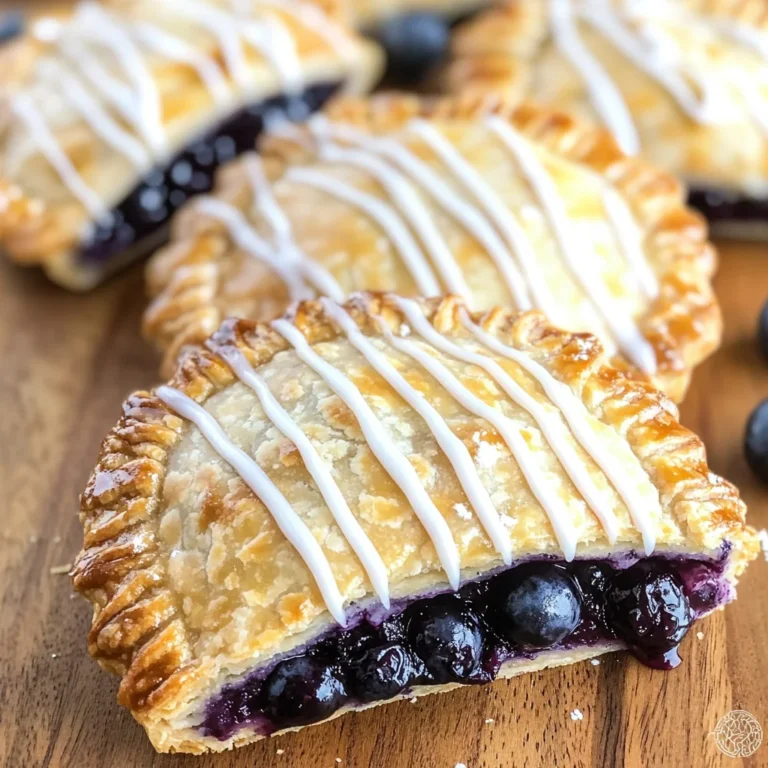 Homemade Blueberry Hand Pies