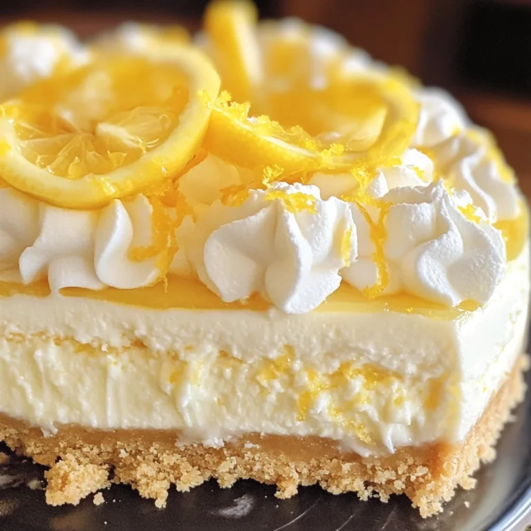 Lemon Cheesecake