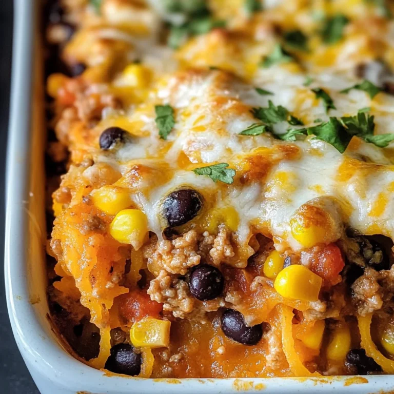 Mexican Spaghetti Squash Casserole