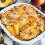 Peach Cobbler with Cake Mix