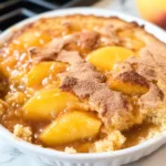 Peach Dump Cake