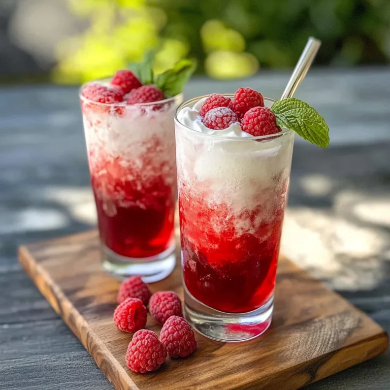 Raspberry Italian Soda