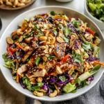 Sesame Chicken Cabbage Crunch Salad