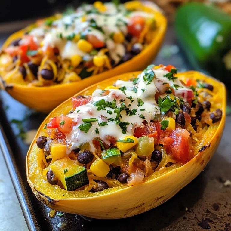 Spaghetti Squash Burrito Bowls