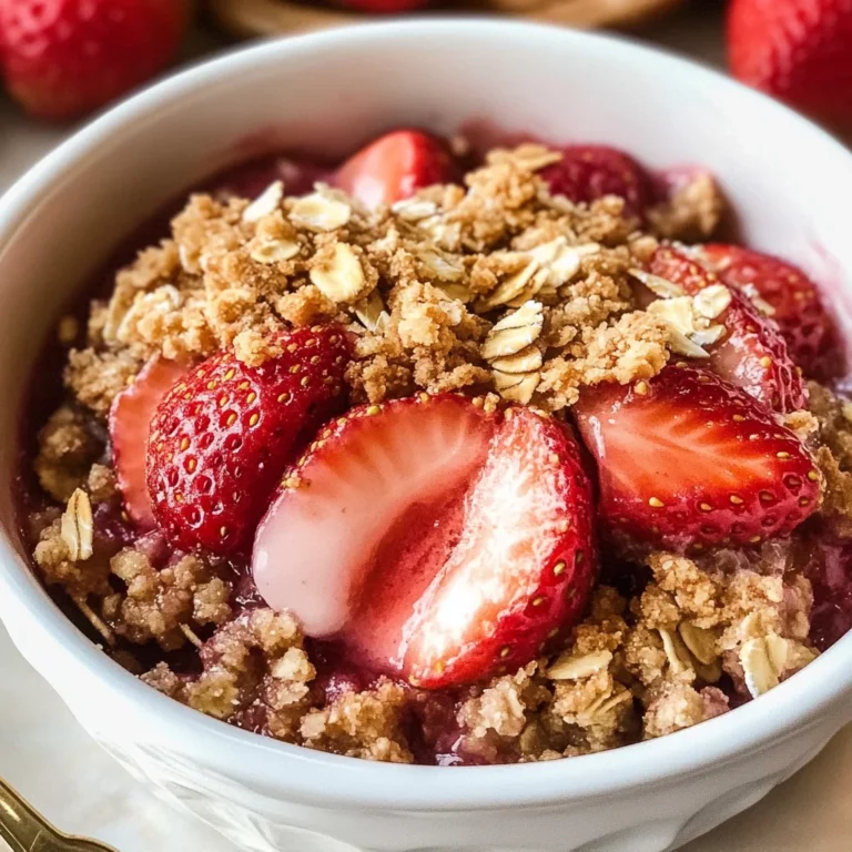 Strawberry Crisp