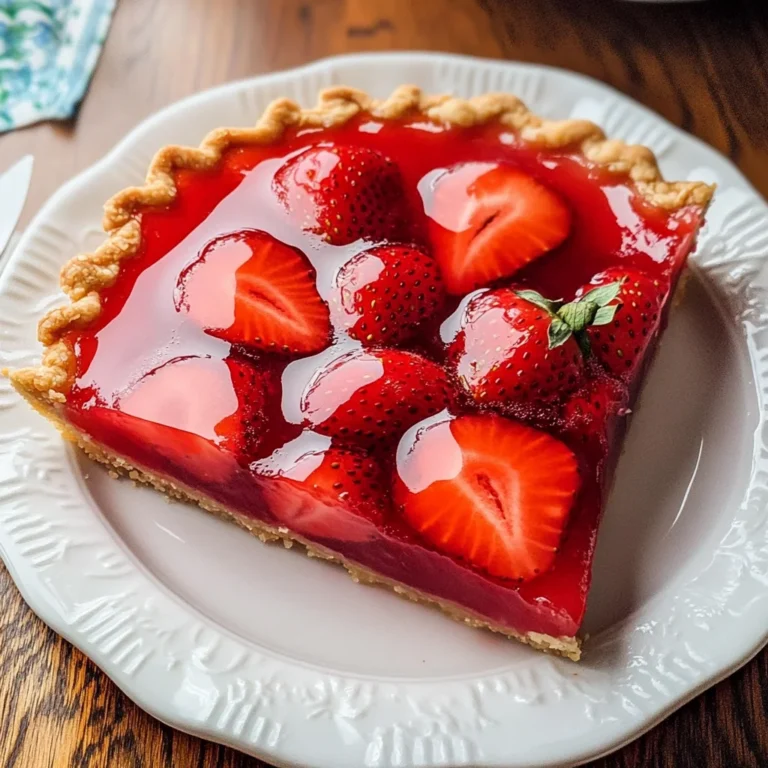 Strawberry Pie with Jello