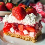 Upside Down Strawberry Cake