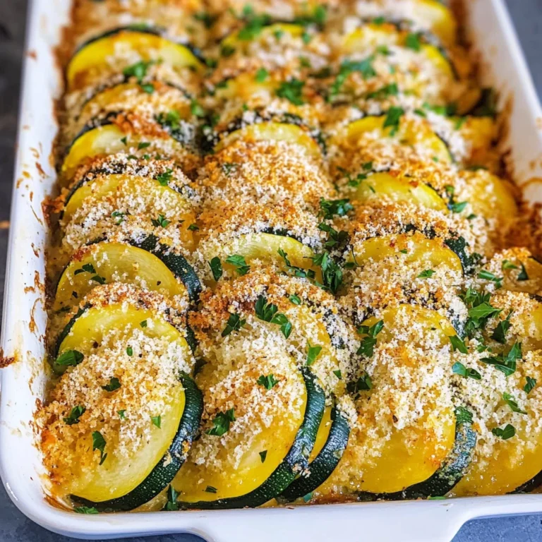 Zucchini & Squash Casserole