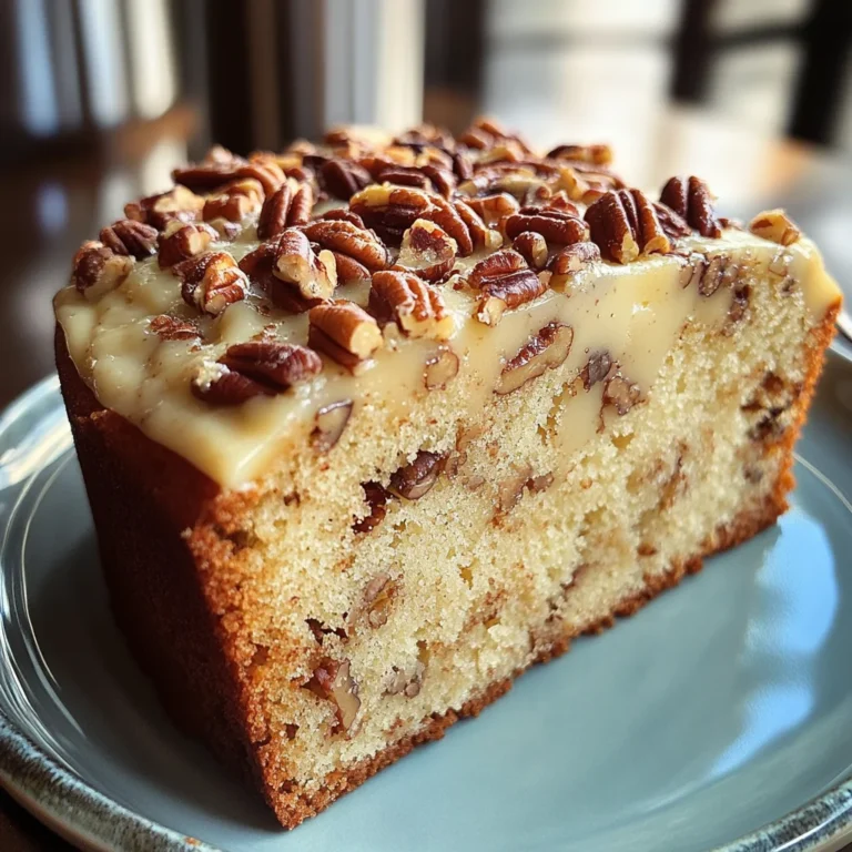 Butter Pecan Pound Cake