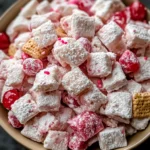 Cherry Cheesecake Puppy Chow