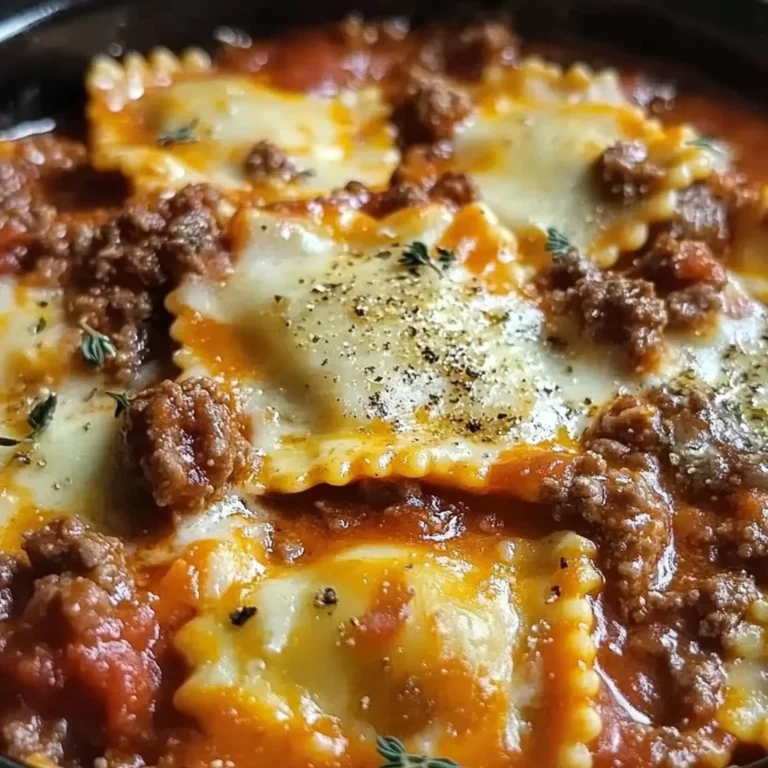 Crockpot Ravioli Lasagna: A Hands-Off, Flavor-Packed Comfort Food Masterpiece