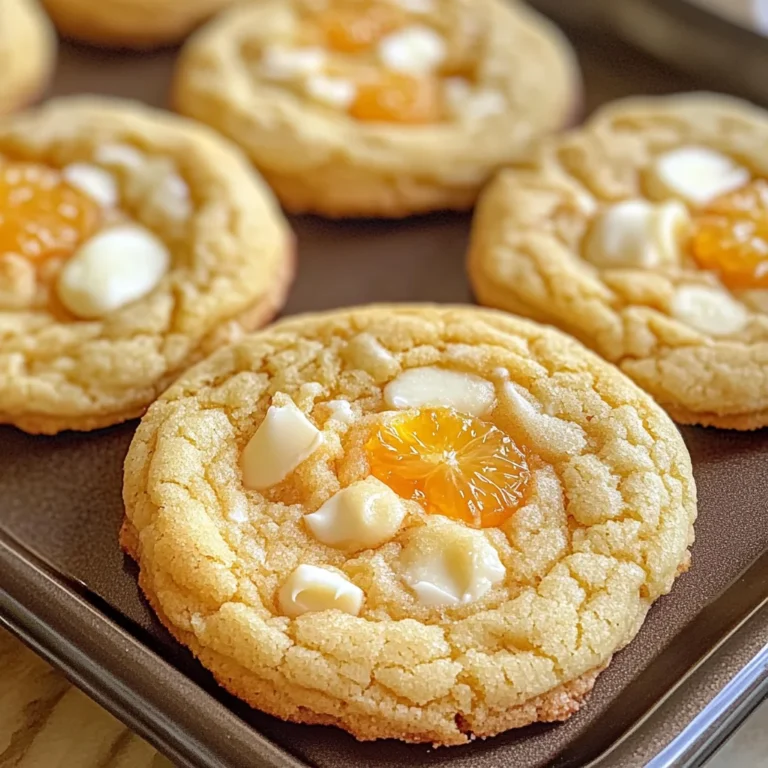 Orange Creamsicle Cookies