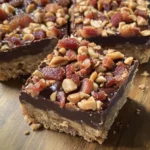 Peanut Butter-Turkey Bacon Bars