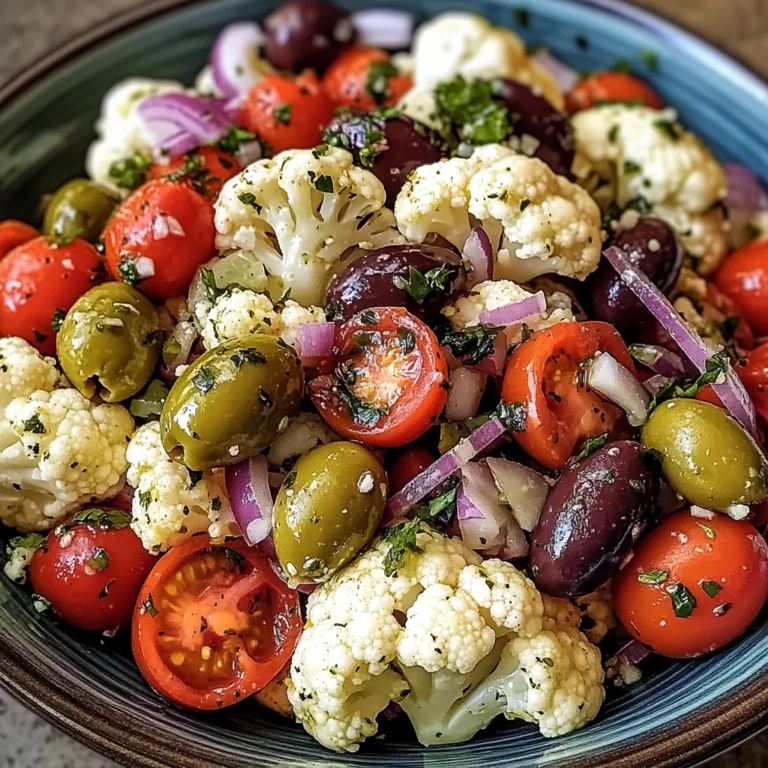 Sicilian Cauliflower Salad