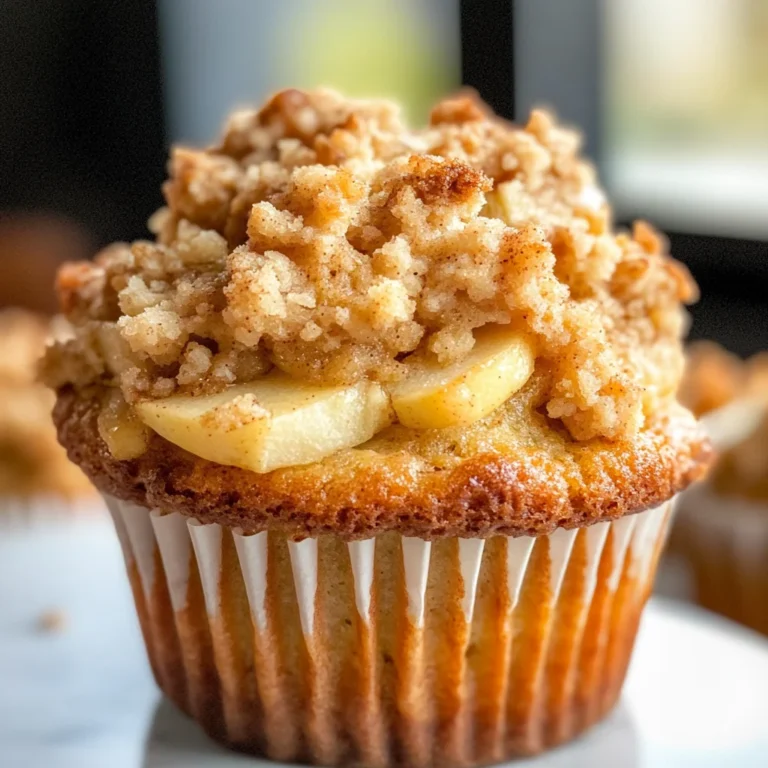 Apple Crumble Muffins