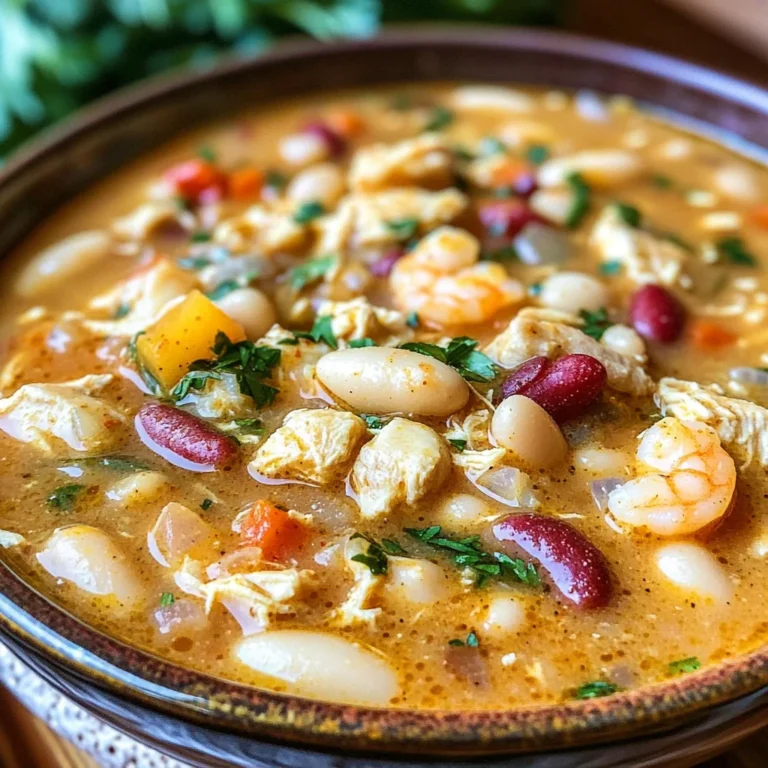 Cajun White Chicken Chili