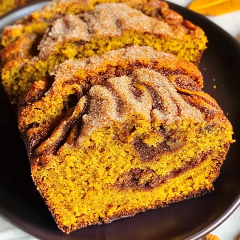 Cinnamon Swirl Pumpkin Bread Mini Loaves