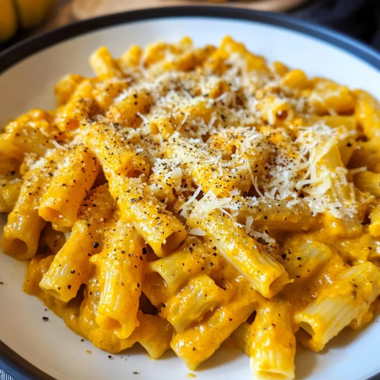 Creamy Parmesan Pumpkin Pasta