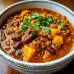 Crockpot Pumpkin Chili