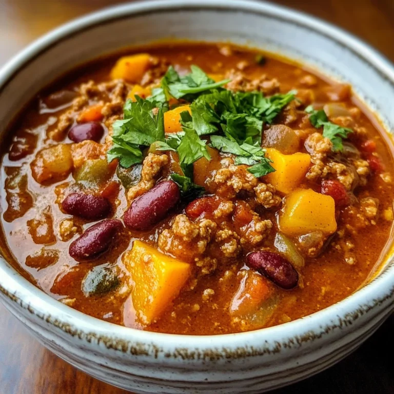 Crockpot Pumpkin Chili