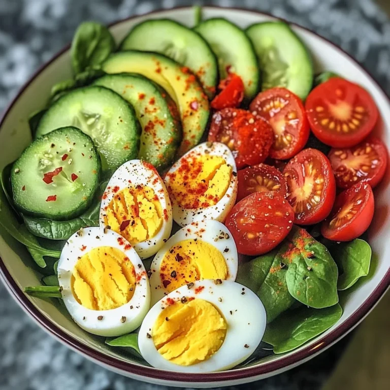 Egg & Avocado Veggie Bowl