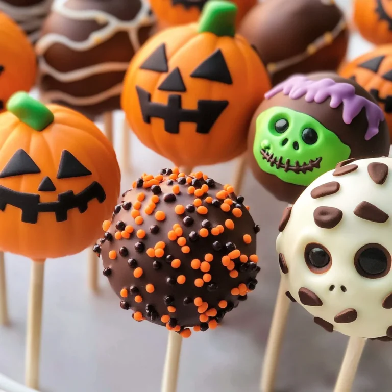 Halloween Cake Pops