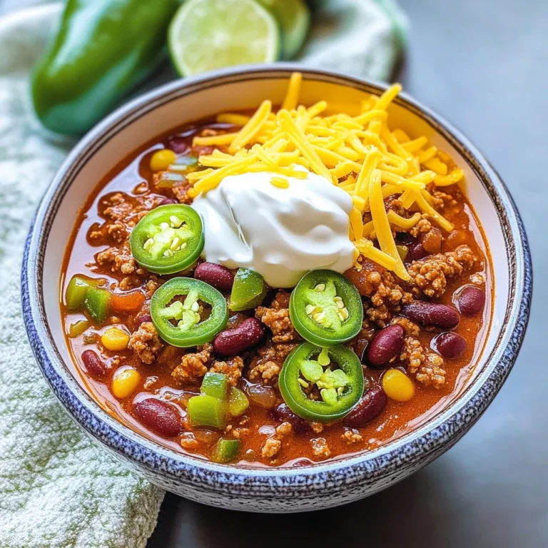 Healthy Turkey Chili