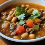 Pinto Beans Green Chile And Beef Soup