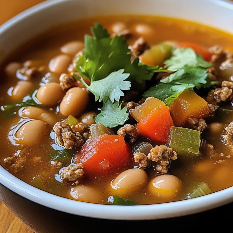 Pinto Beans Green Chile And Beef Soup