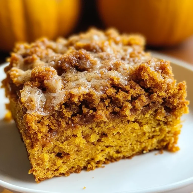Pumpkin Coffee Cake