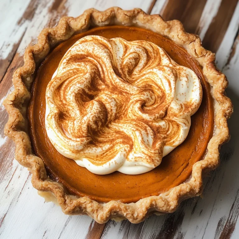 Pumpkin Mascarpone Pie