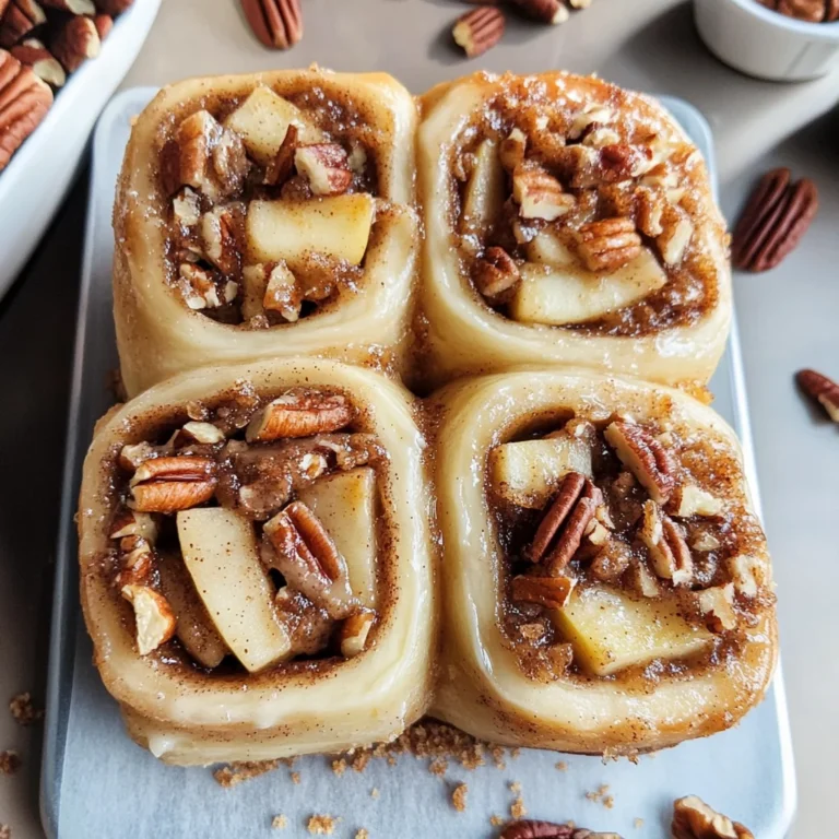 Soft-Baked Apple Cinnamon Rolls