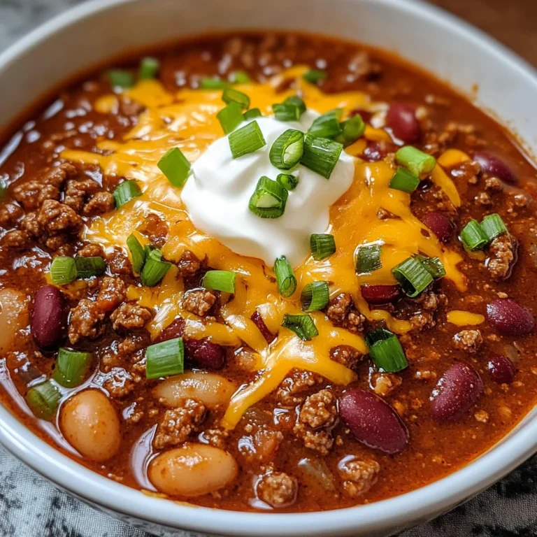 The Best Chili Recipe