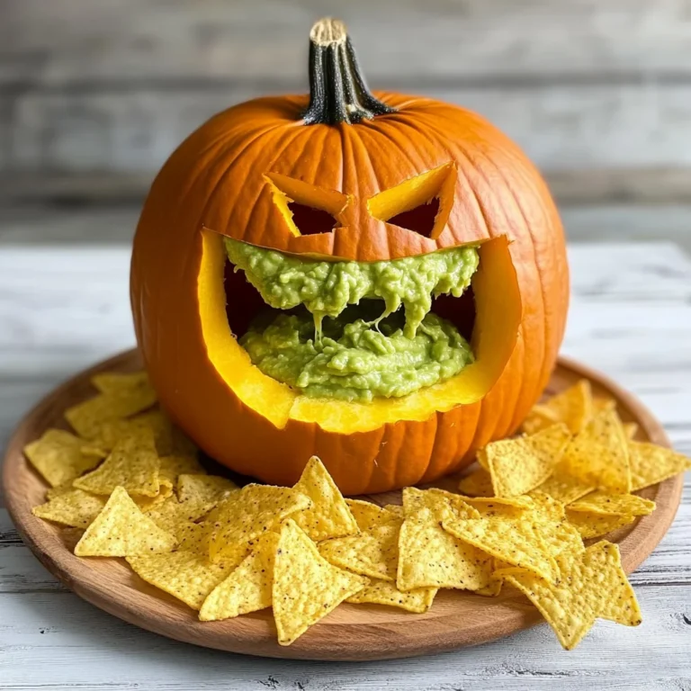 Throwing Up Pumpkin Guacamole Recipe