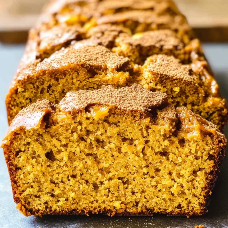 Vanilla Pudding Pumpkin Bread